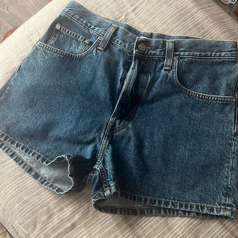 Helmut lang jean shorts